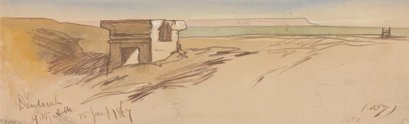 Dendera, 9:15 AM, 15 January 1867